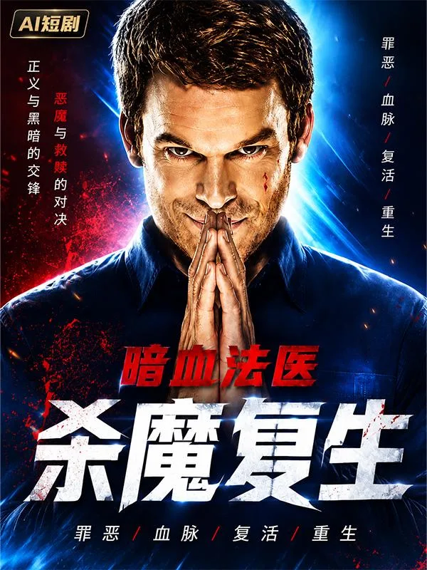 嗜血法医杀魔复生 ai短剧 法医天才夜夜破解血案时和女警擦边暧昧的都市悬疑